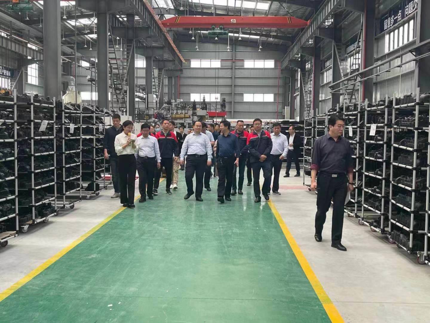 棗陽市領導指導廣創(chuàng)相關工作
